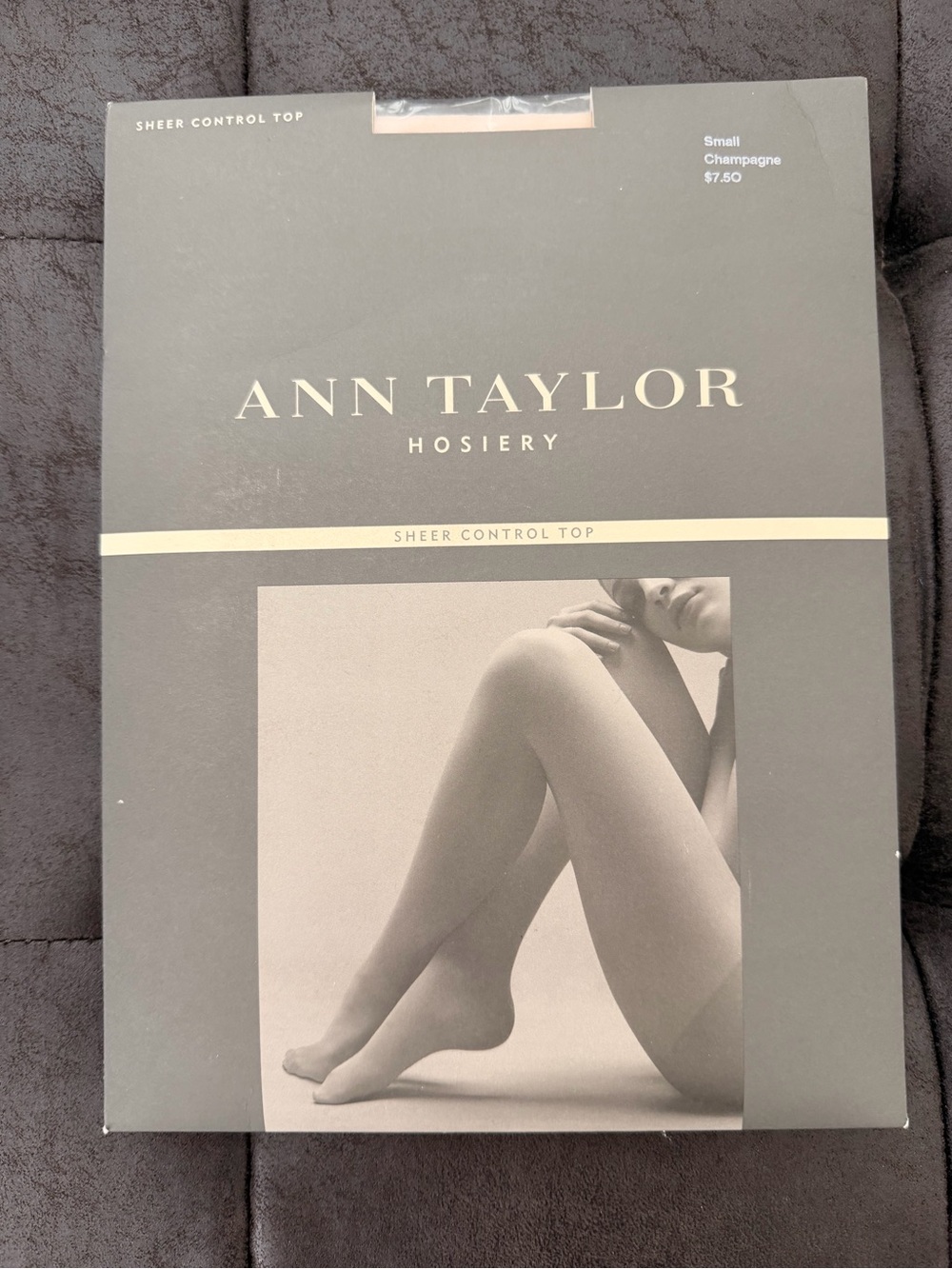 Ann Taylor Hosiery Sheer Control Top - Champagne